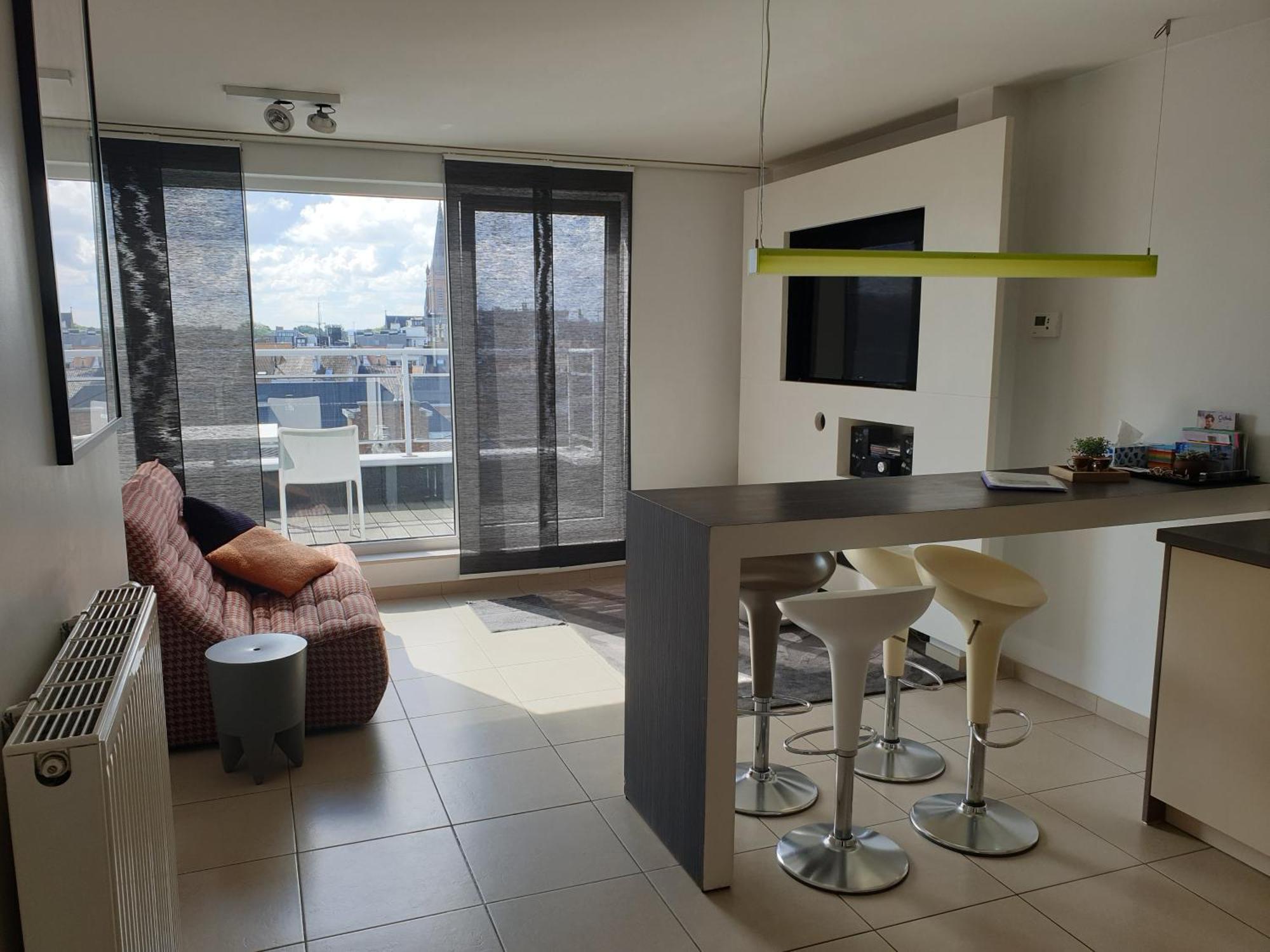 Penthouse Bij Leopoldpark Lägenhet Oostende Exteriör bild