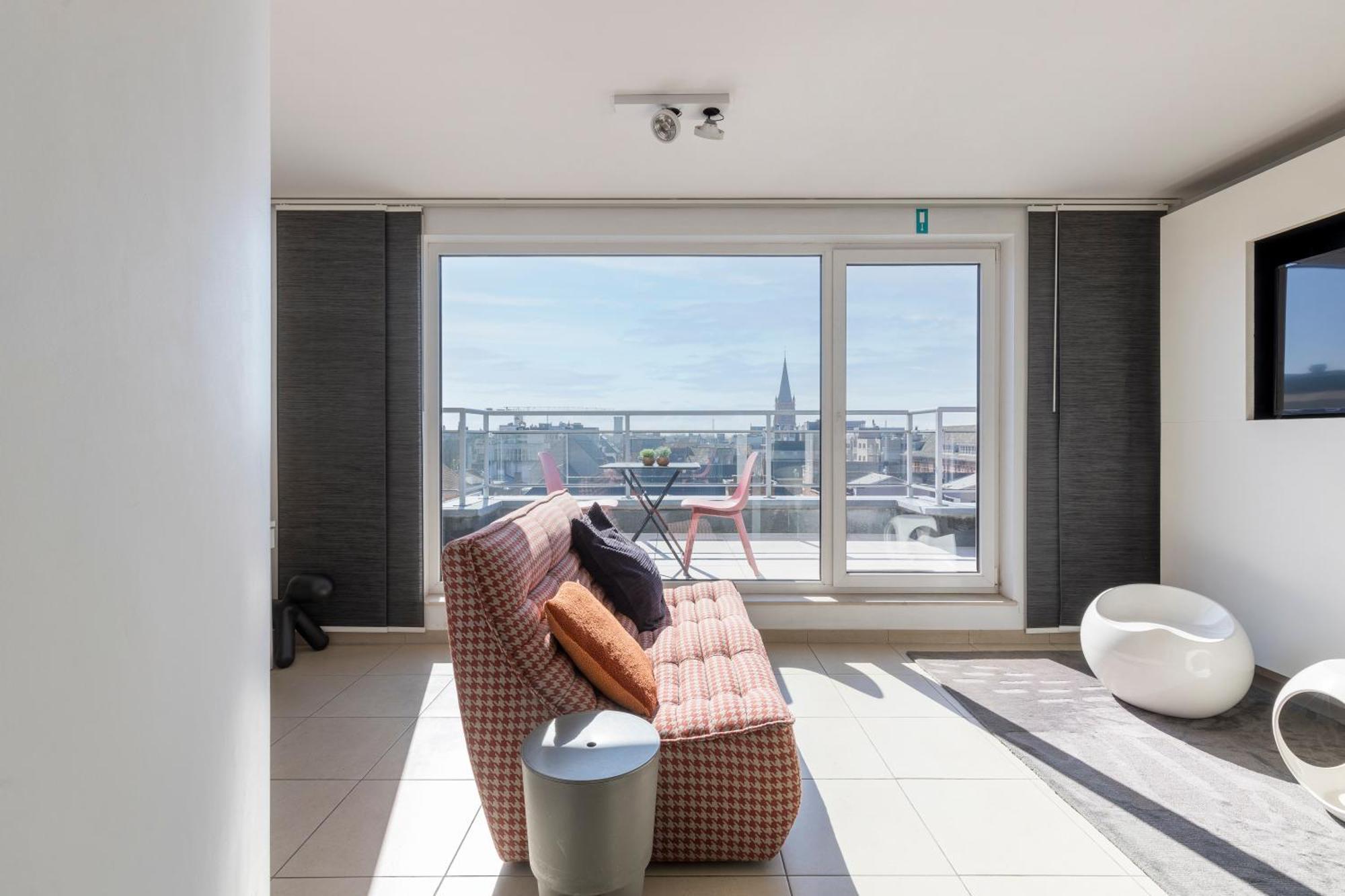 Penthouse Bij Leopoldpark Lägenhet Oostende Exteriör bild