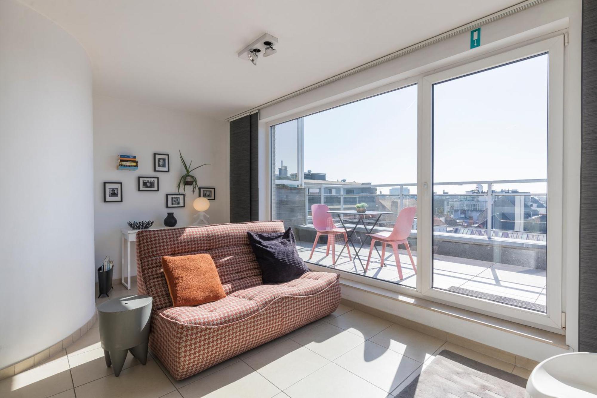 Penthouse Bij Leopoldpark Lägenhet Oostende Exteriör bild